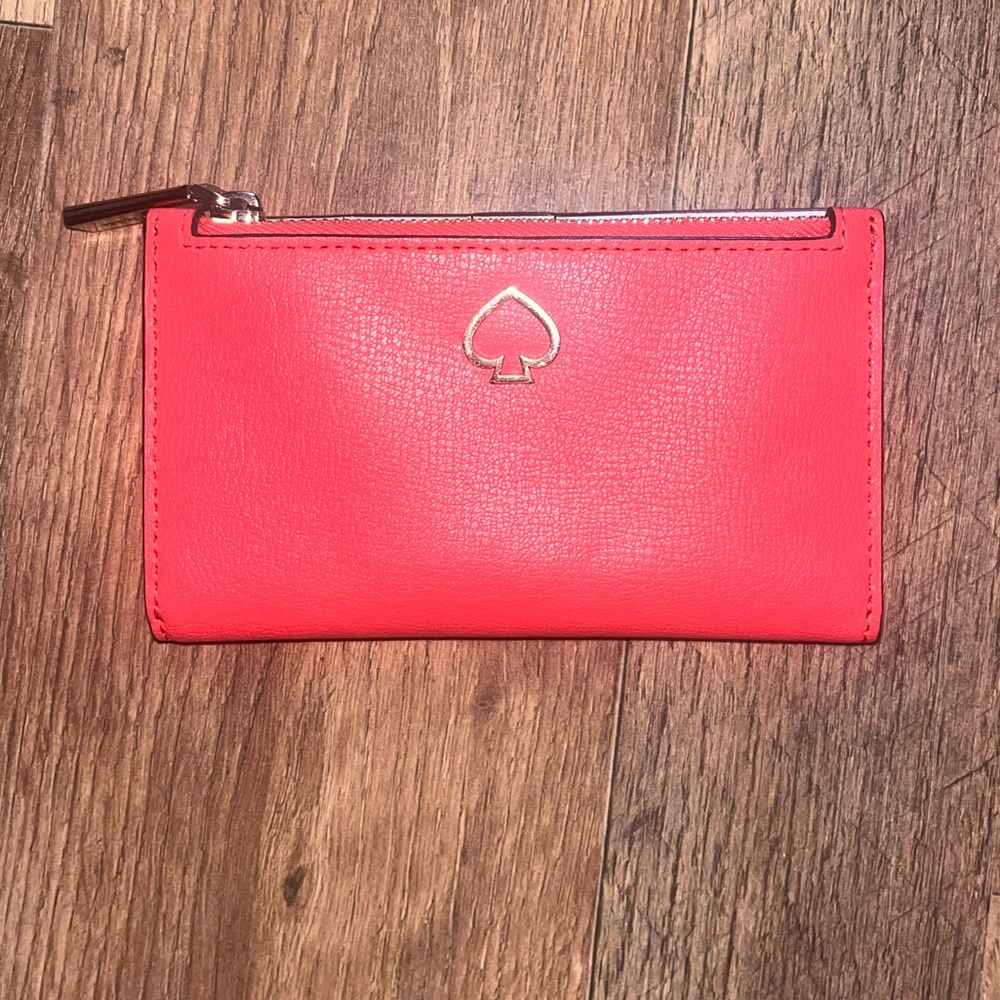 Kate Spade Vibrant Pink Leather Pouch